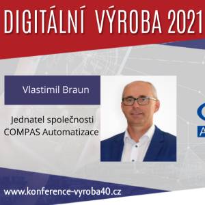 Compas je stříbrným partnerem konference Digitální výroba 2021