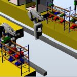COMBED - detail of virtual manufacturing lines