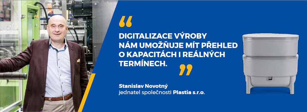 Rozhovor s Ing. Stanislavem Novotným jednatelem společnosti Plastia s. r. o.