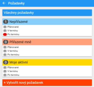 Obr. 1: COMES WMS mobilní skener – fronty práce pro skladníka