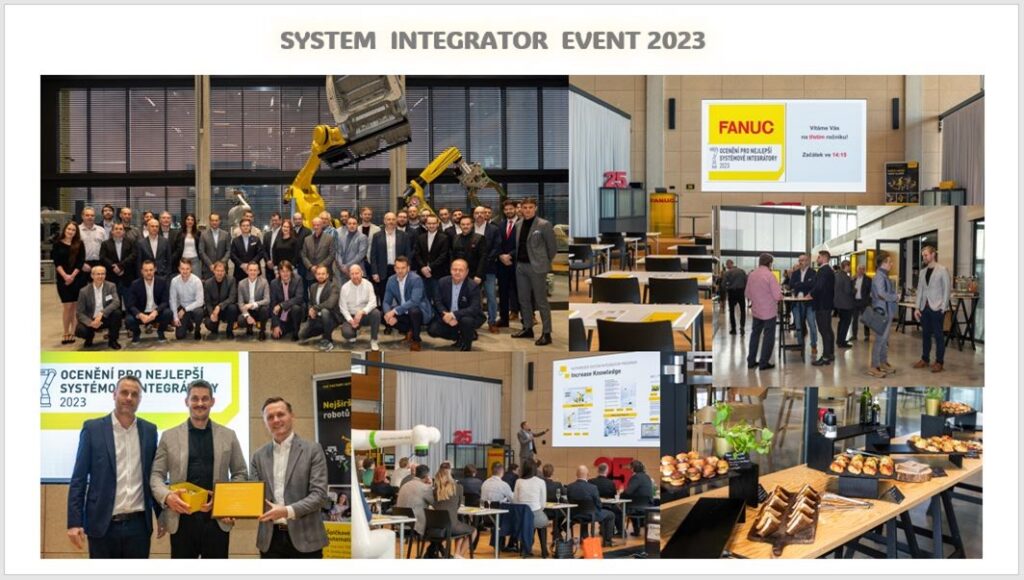Účastnili jsme se 3. ročníku FANUC ROBOT System Integrator Event 2023