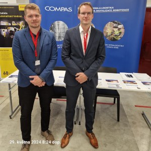 Compas robotika s tématem „Kontrolní pracoviště“ na veletrhu FANUC